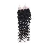 Pre-plucked Lace Closure 4'' x 4'' - Deep Wave
