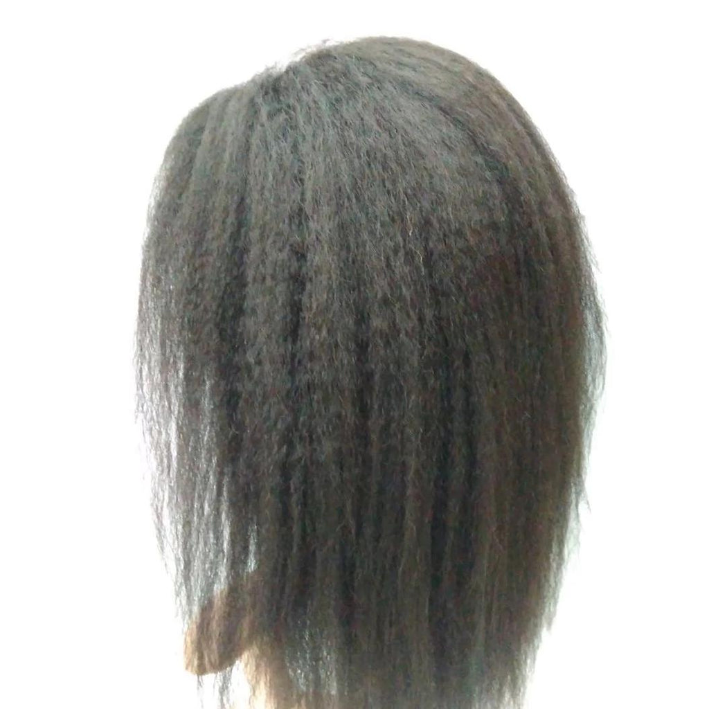Natural Color Lace Frontal Wig 13'' X 6'' - Kinky Straight