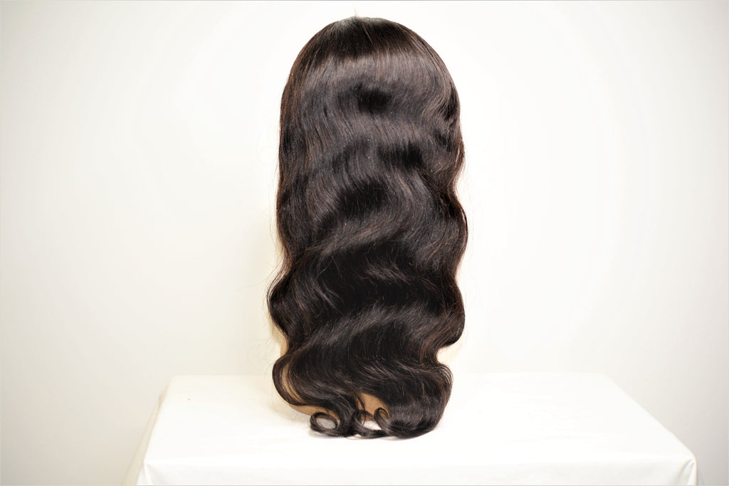 Natural Color Lace Closure Wig  4'' X 4'' - Body Wave