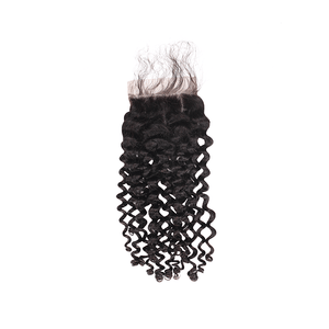 Pre-plucked Lace Closure 4'' x 4'' - Curly