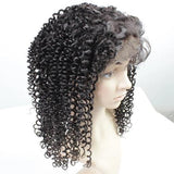 Full Lace Human Wig tight curly - Pre-plucked - Fa fashion
