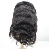 Full Lace Human Wig Body Wave - Pre-plucked